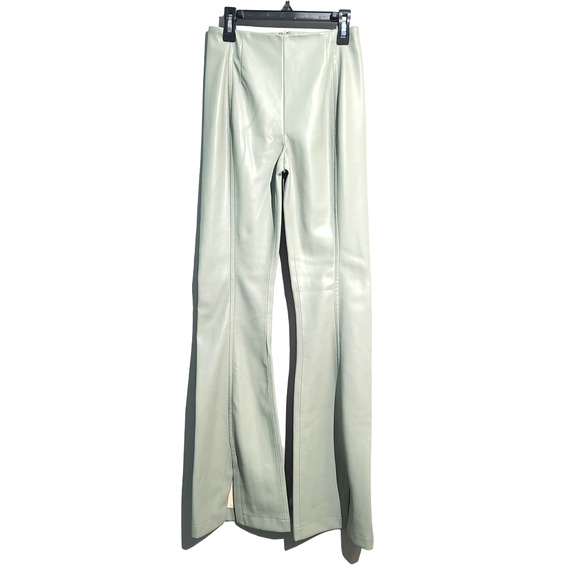 Free People Real Deal Slit Vegan Pants Size 24 - Picture 2 of 7